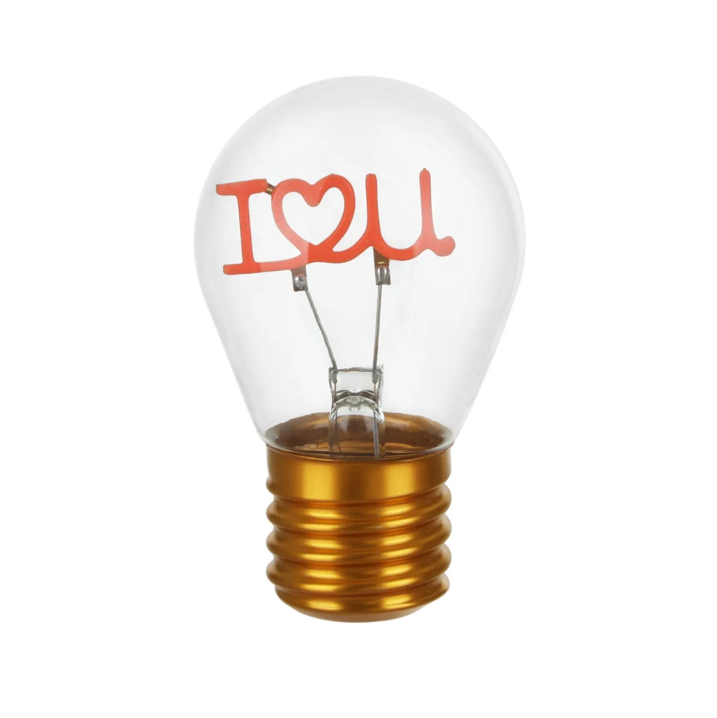 Lampadina decorativa led I love you ricaricabile