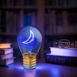 Lampadina decorativa led Luna ricaricabile