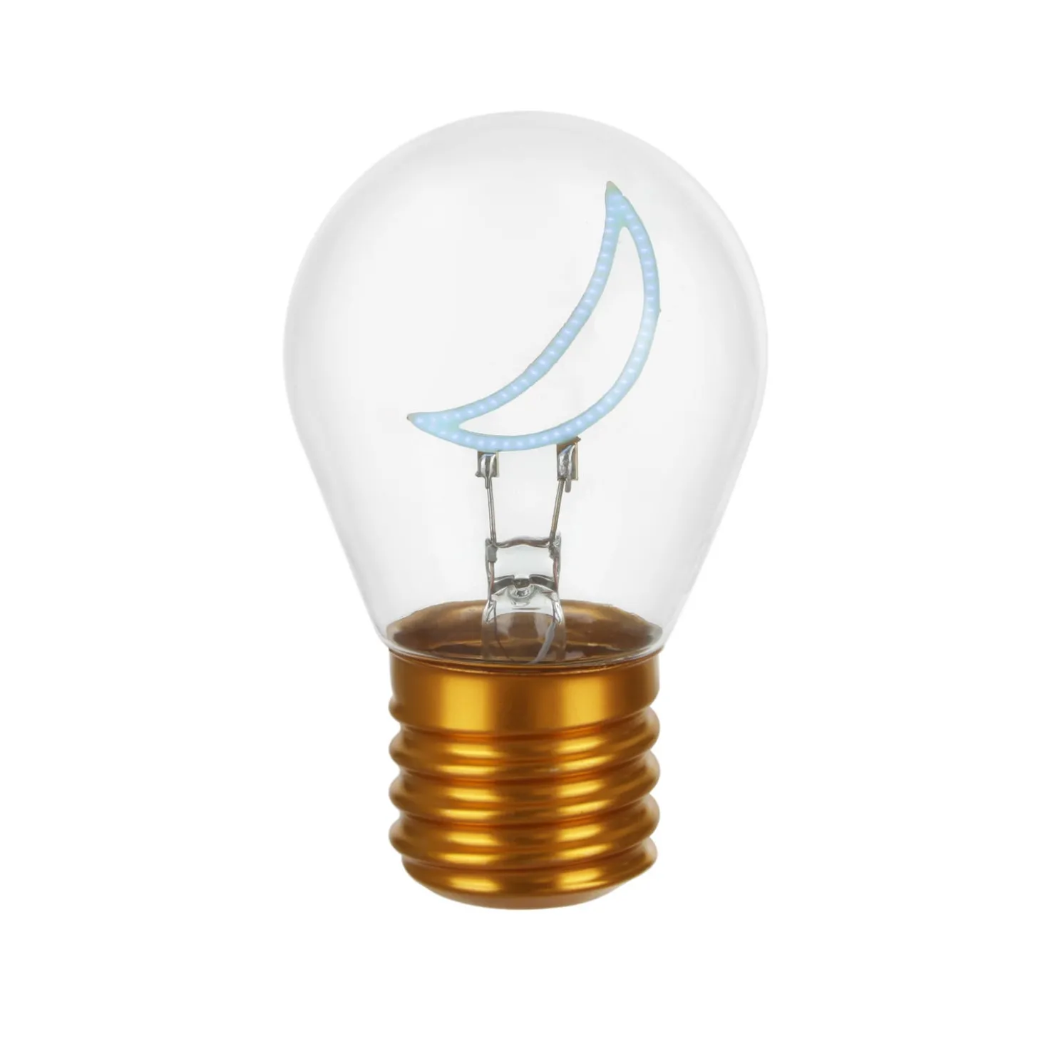 Lampadina decorativa led Luna ricaricabile