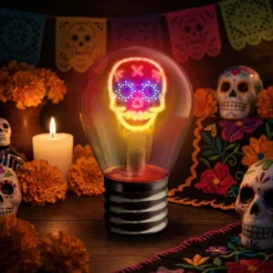 Lampadina decorativa Teschio LED ricaricabile