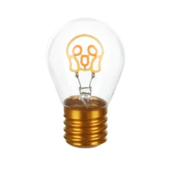 Lampadina faccina LED decorativa e ricaricabile