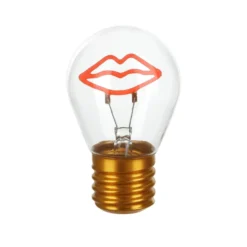 Lampadina labbra LED decorativa e ricaricabile