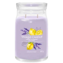 Lemon Lavender, candela in giara grande Yankee Candle