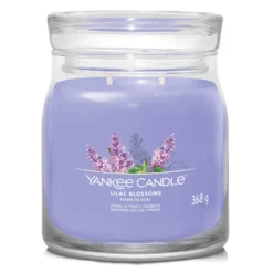 Lilac Blossoms, candela in giara media Yankee Candle