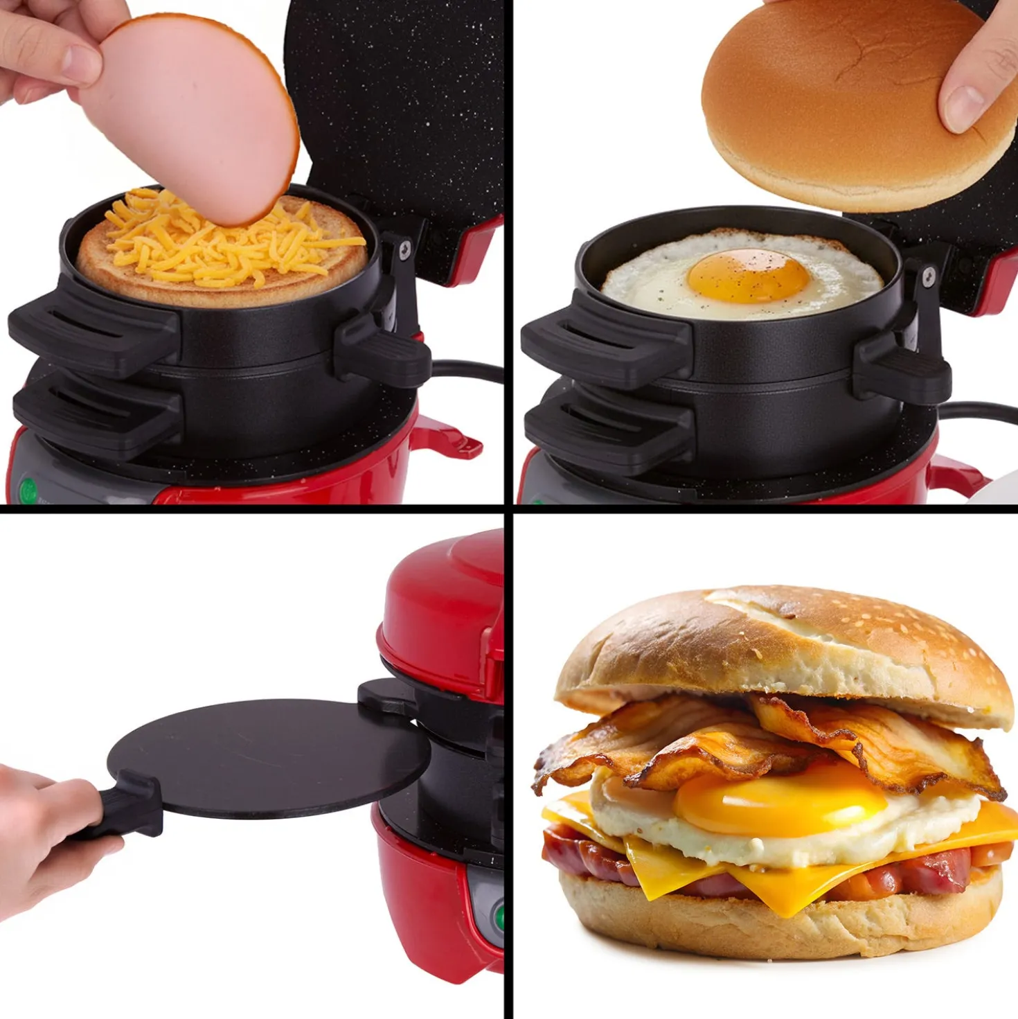 Macchina per hamburger 600 W