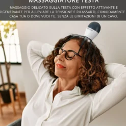 Massaggiatore testa ragno ricaricabile
