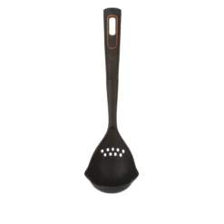 Mestolo forato 33,4 cm Baker's Secret in nylon nero