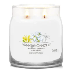 Midnight Jasmine, candela in giara media Yankee Candle