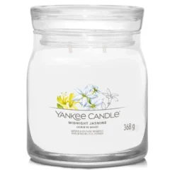 Midnight Jasmine, candela in giara media Yankee Candle