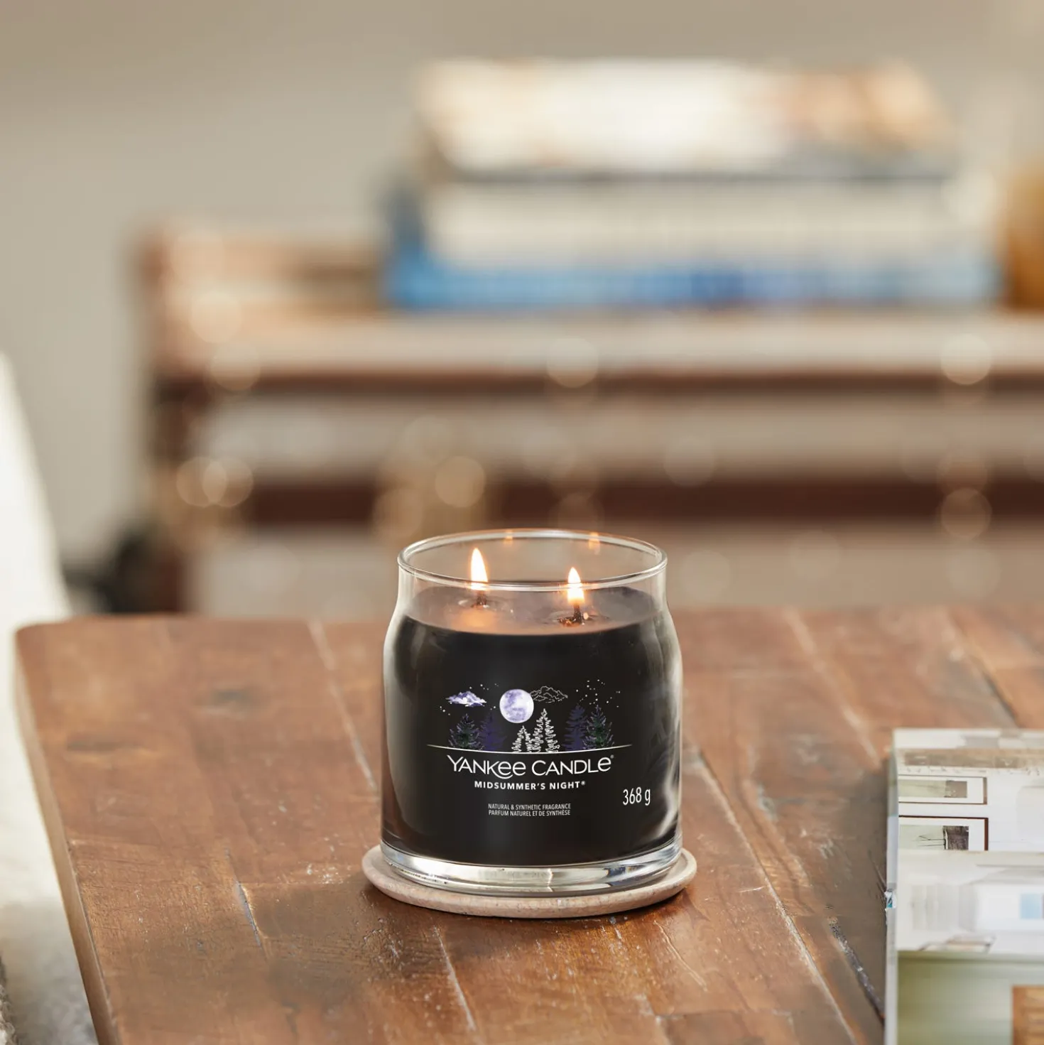 Midsummer's Night, candela in giara media Yankee Candle