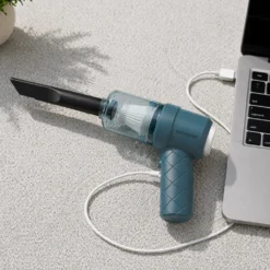 Mini aspiratore 2 in 1 senza fili verde
