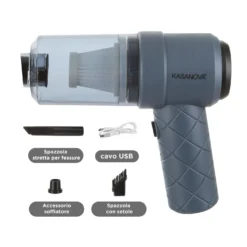 Mini aspiratore 2 in 1 senza fili verde