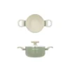 Mini casseruola 12 cm avocado Cooking Therapy con coperchio
