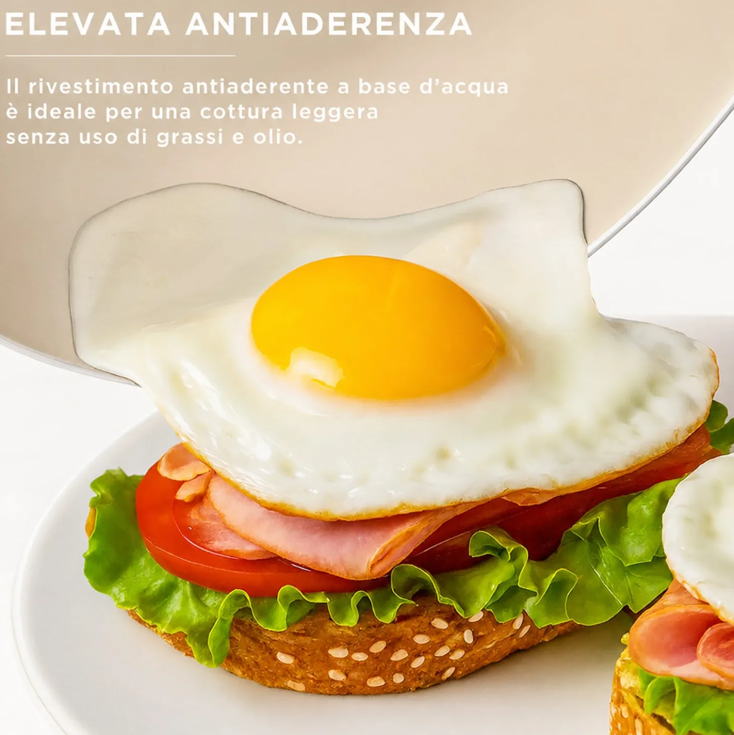 Mini casseruola 12 cm avocado Cooking Therapy con coperchio