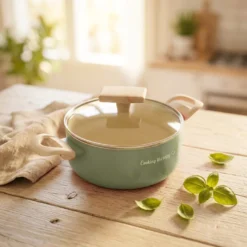Mini casseruola 16 cm avocado Cooking Therapy con coperchio