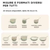 Mini casseruola 12 cm avocado Cooking Therapy un manico e coperchio