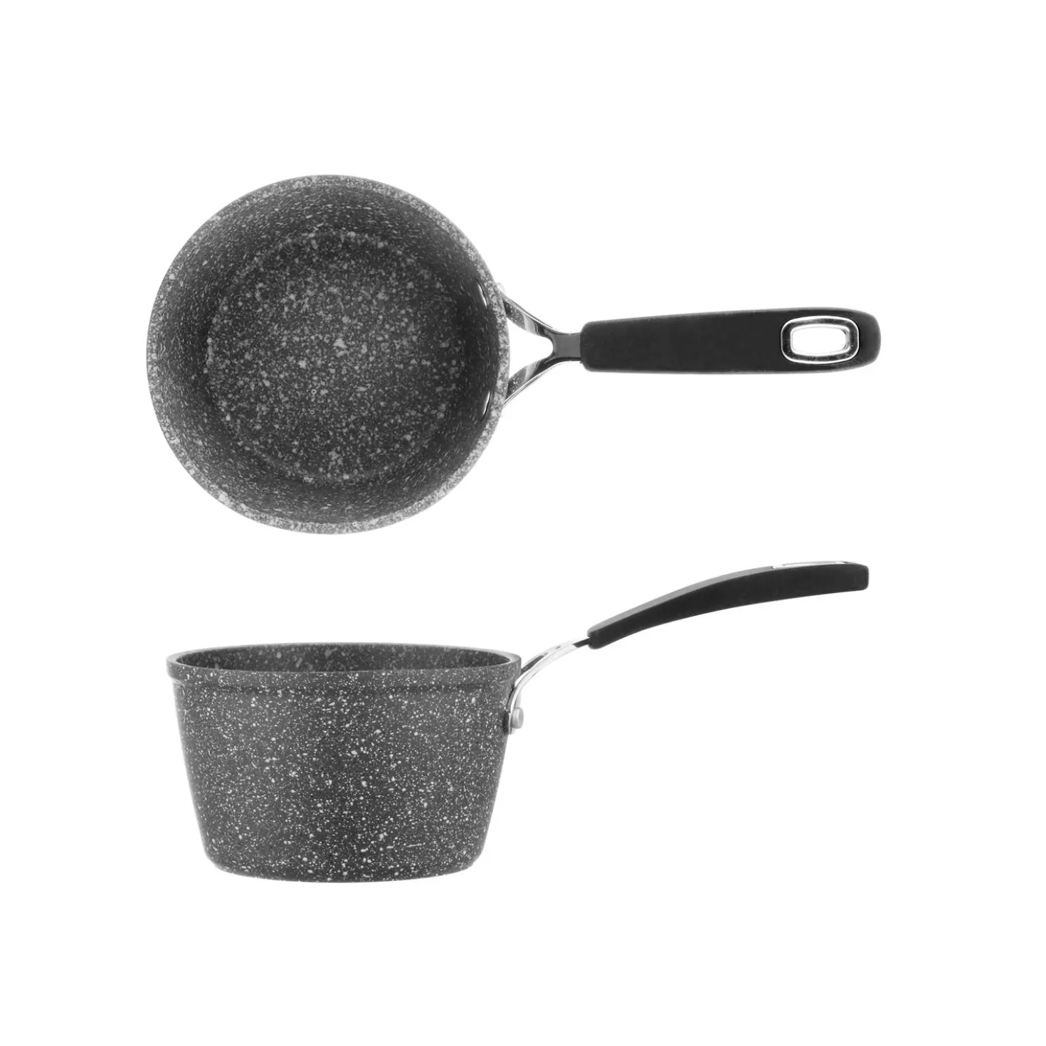 Mini casseruola 1 manico 12 cm Petra Dark