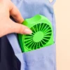 Miniventilatore ghiacciolo verde ricaricabile
