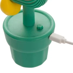 Mini ventilatore senza fili fiore giallo