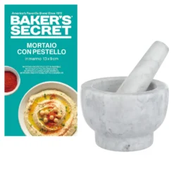Mortaio con pestello in marmo Baker's Secret