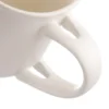 Mug caffè bianca 400 ml con cucchiaino