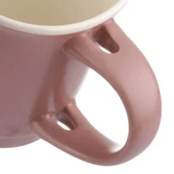Mug caffè malva 400 ml con cucchiaino