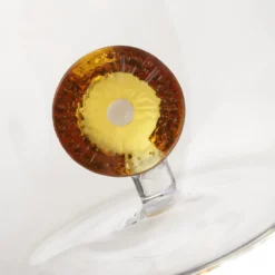 Mug in vetro borosilicato 380 ml arancia