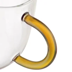 Mug in vetro borosilicato 380 ml banana
