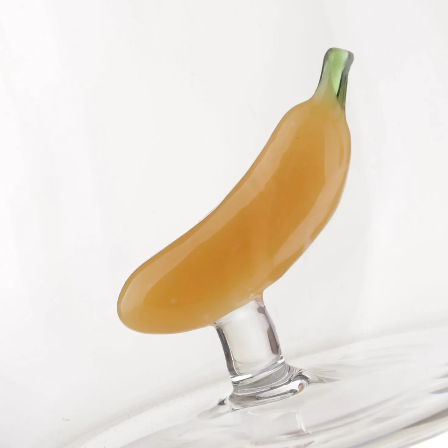 Mug in vetro borosilicato 380 ml banana
