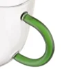 Mug in vetro borosilicato 380 ml kiwi