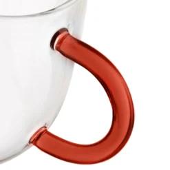 Mug in vetro borosilicato 380 ml uva