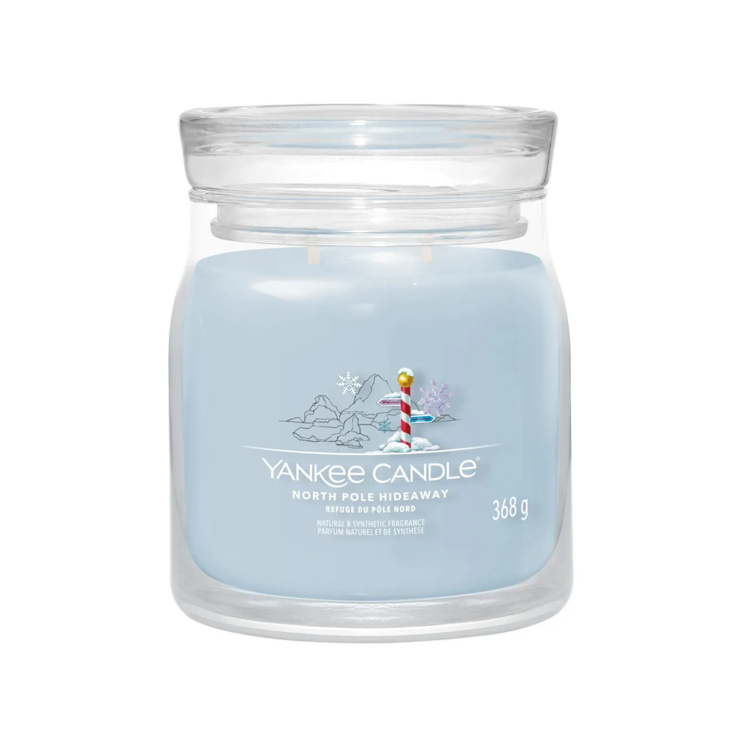 North Pole Hideaway, candela giara media Yankee Candle