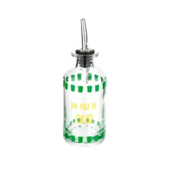 Oliera con beccuccio vetro 330 ml Filo d'olio Color Bloom