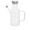 Oliera 500 ml in vetro borosilicato e tappo in acciaio inox