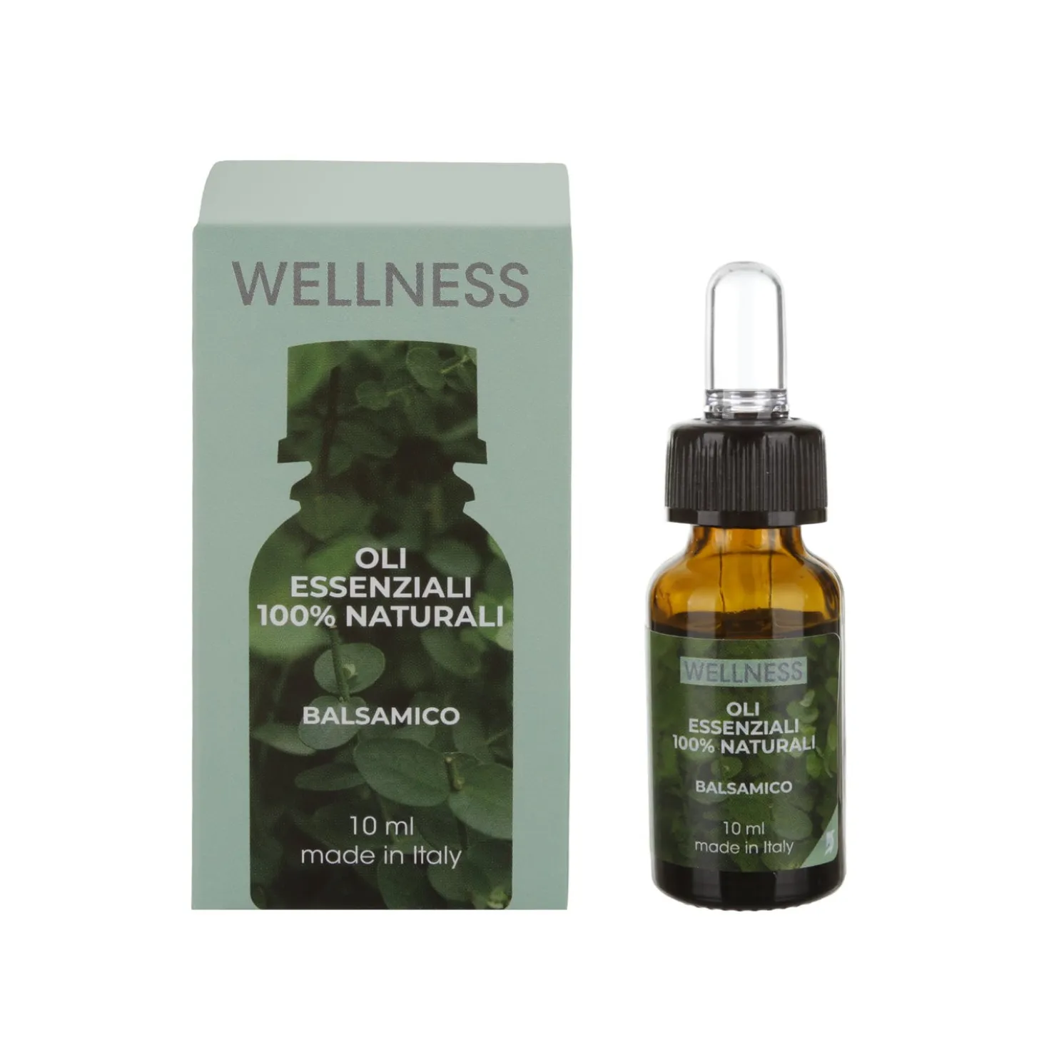 Olio essenziale balsamico con contagocce 10 ml