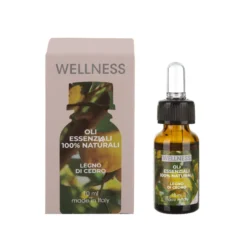 Olio essenziale Legno Cedro Bergamotto con contagocce 10 ml