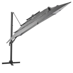 Ombrellone 400x300 cm Elea grigio