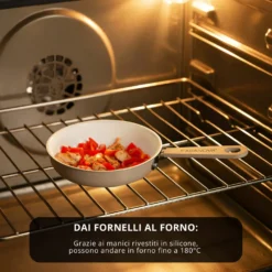 Padella alta 16 cm Mini Fantasy beige