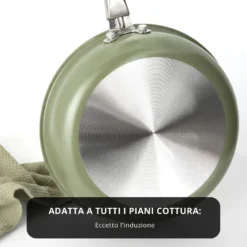 Padella alta 16 cm Mini Fantasy verde