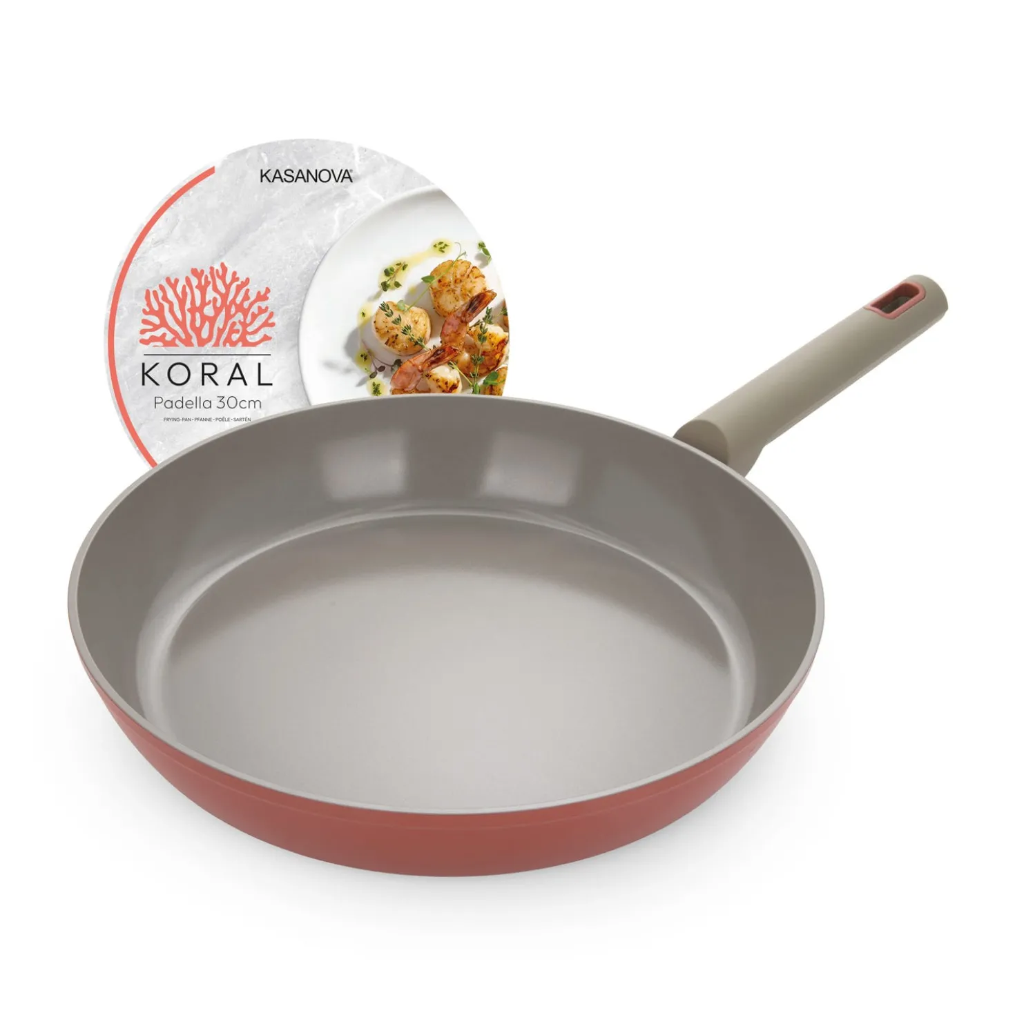 Padella 30 cm antiaderente ceramico Koral