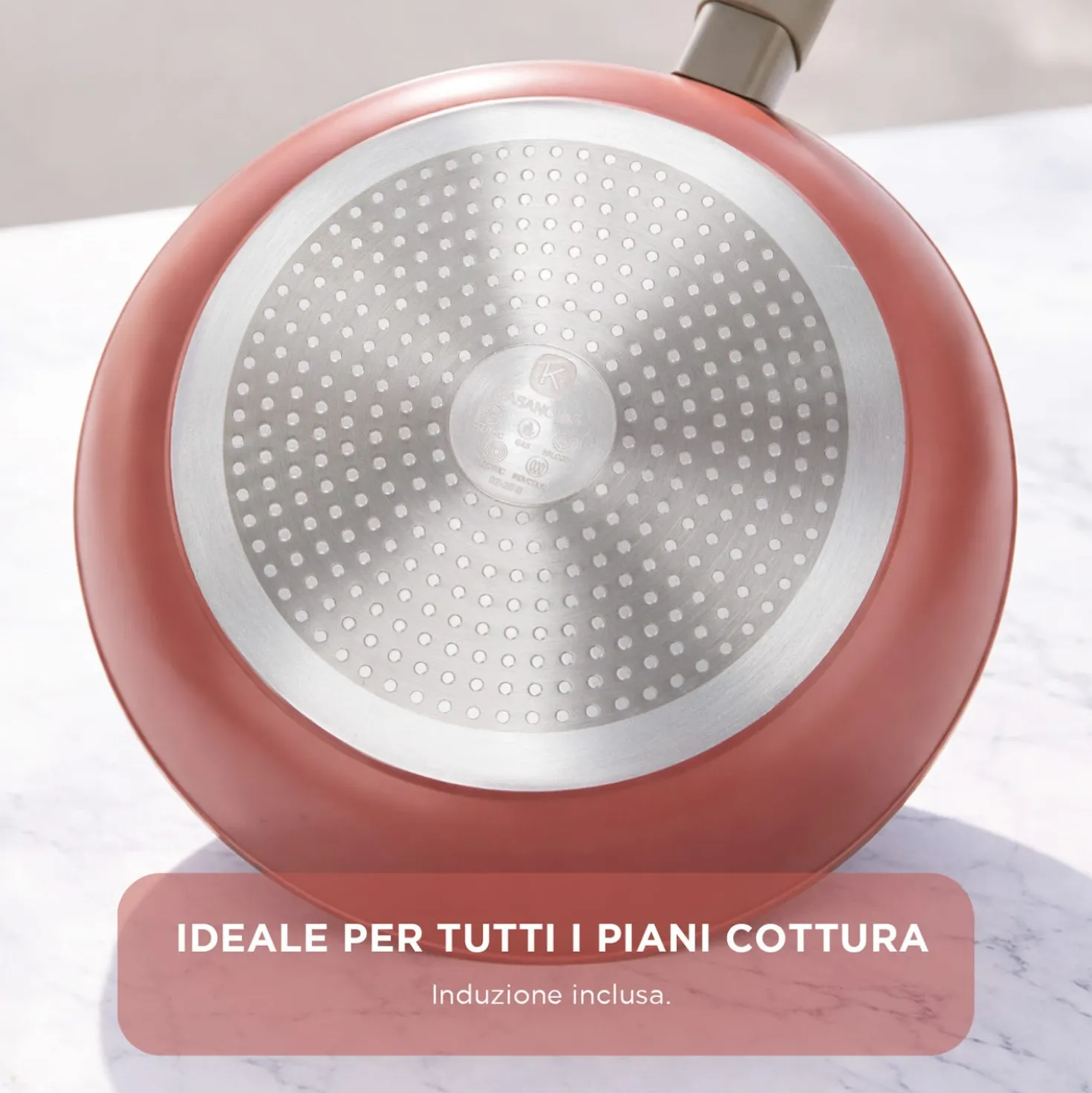 Padella 28 cm antiaderente ceramico Koral
