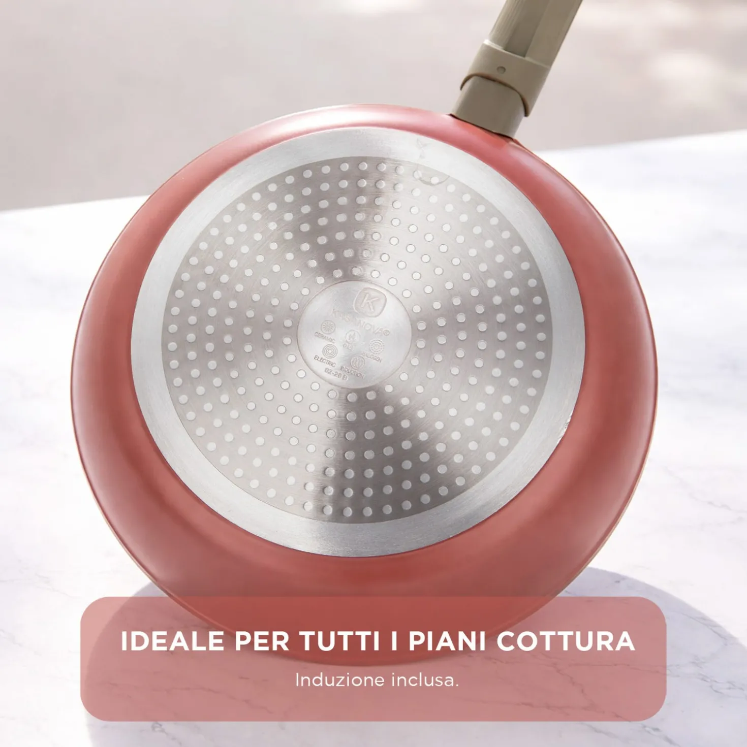 Padella 26 cm antiaderente ceramico Koral