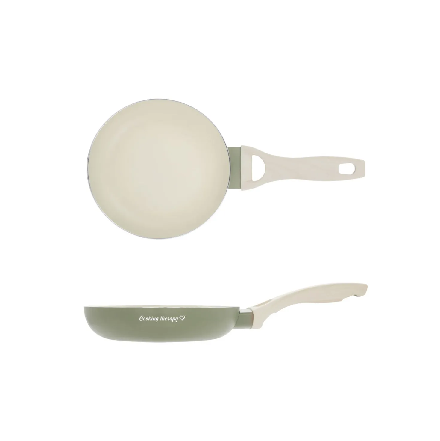 Padella 16 cm avocado Cooking Therapy