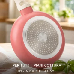 Padella 16 cm corallo Cooking Therapy
