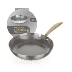 Padella 24 cm triplo strato Tri Ply - Gold