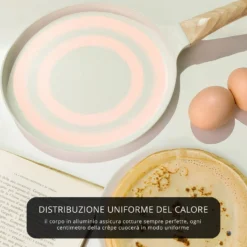 Padella crepes 20 cm Mini Mania crema