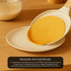 Padella crepes 20 cm Mini Mania crema