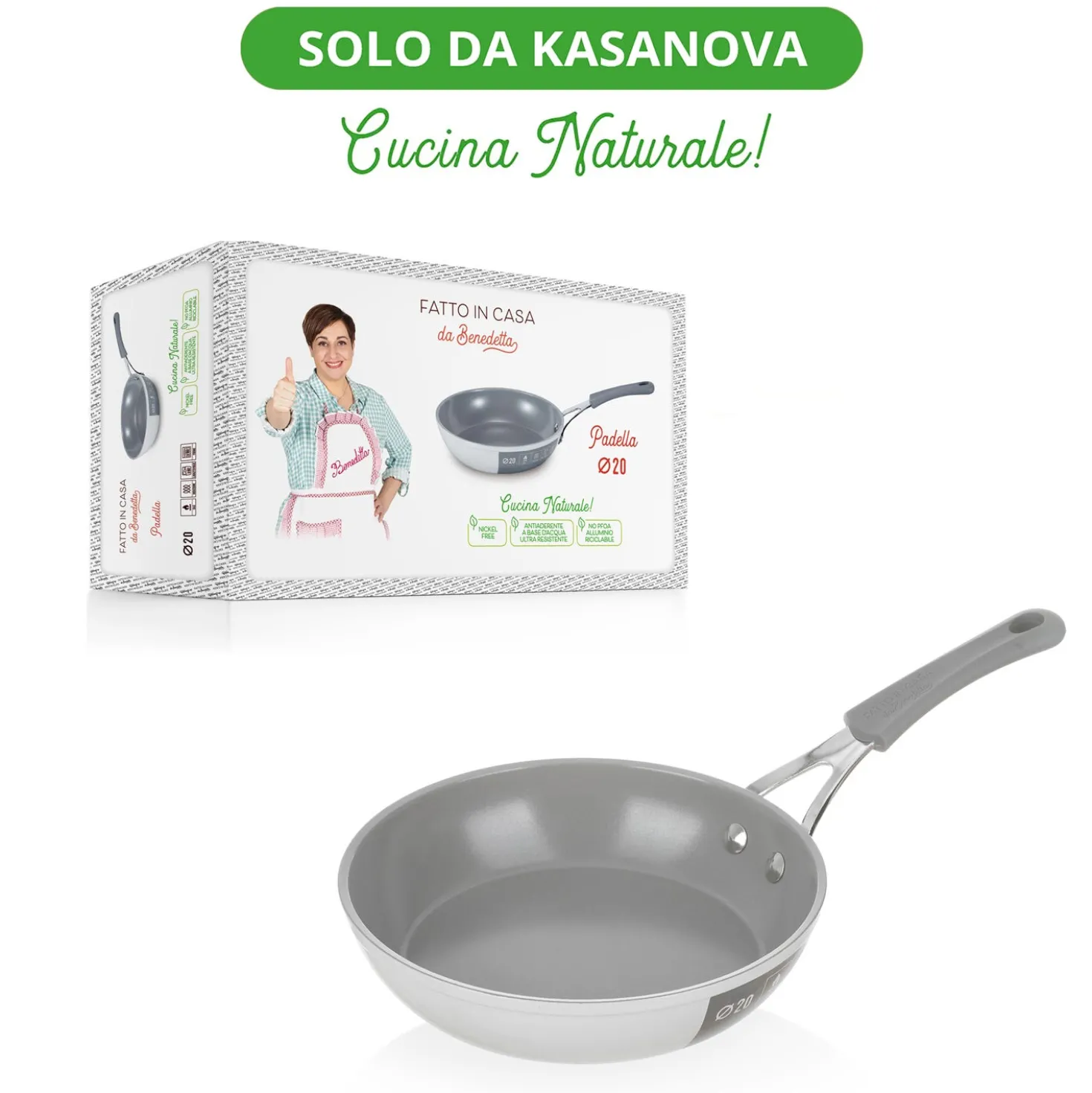 Padella induzione 20 cm Fatto in casa da Benedetta