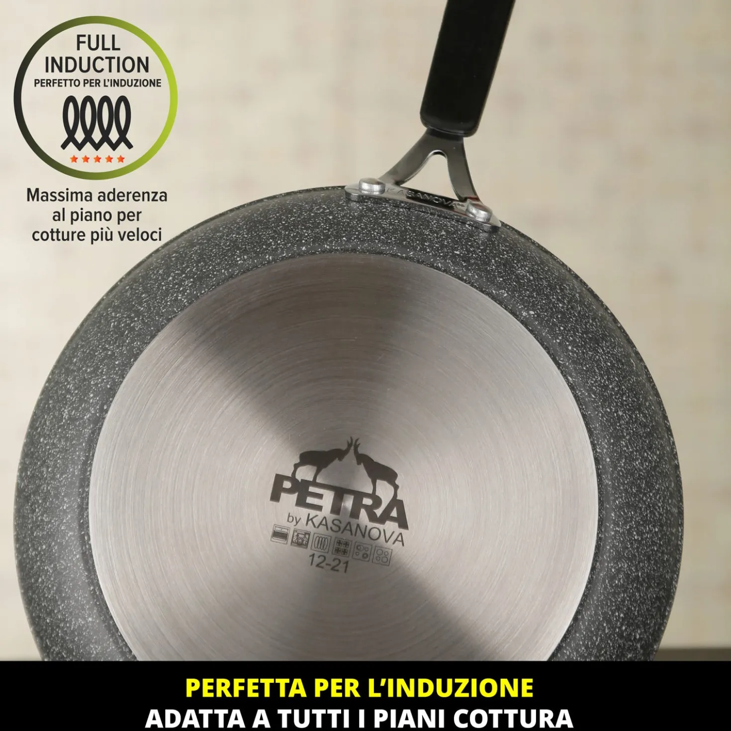 Padella New Petra Dark da 28 cm