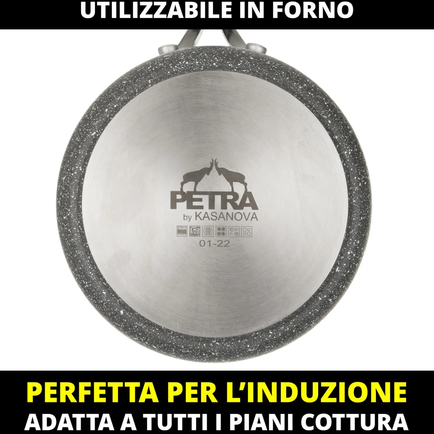 Padella New Petra Dark da 28 cm